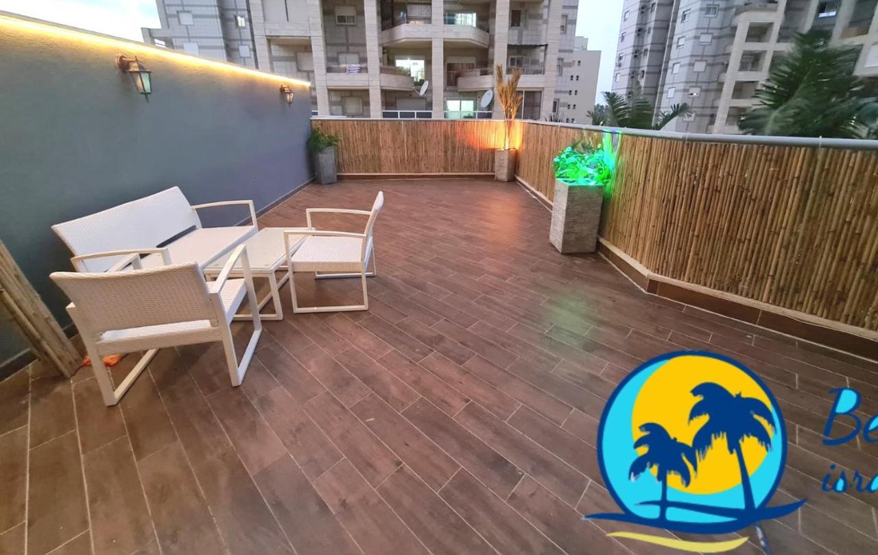 Beach Suite Israel- Private Jacuzzi Garden Suite & Gym, 3 Min Walk To Beach ביץ סוייט ישראל- ג'קוזי פרטי בגינה 3 דקות הליכה לים וחדר כושר Ashkelon Esterno foto